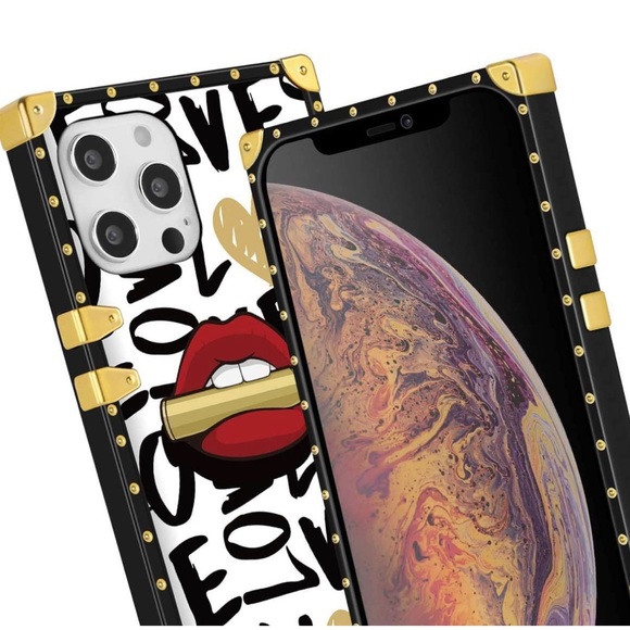 Brand New iPhone 12 Pro Max Case Love Lips Bullet Design - Picture 3 of 7